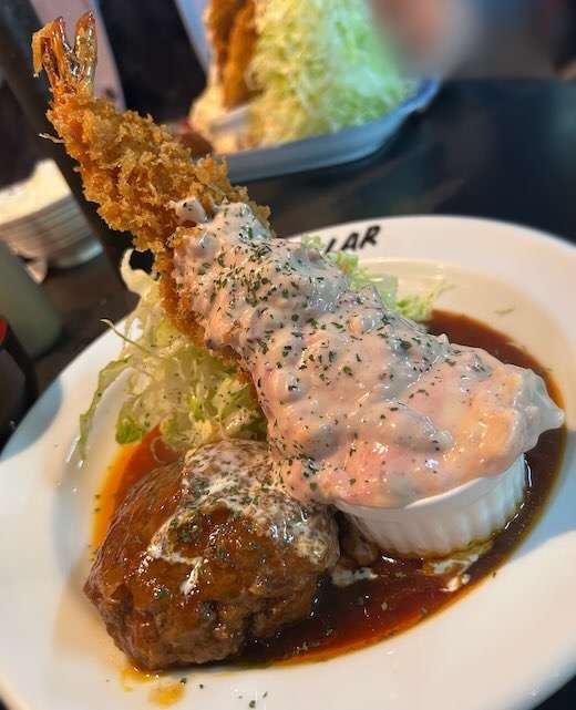 思わず見とれた海老フライ♪